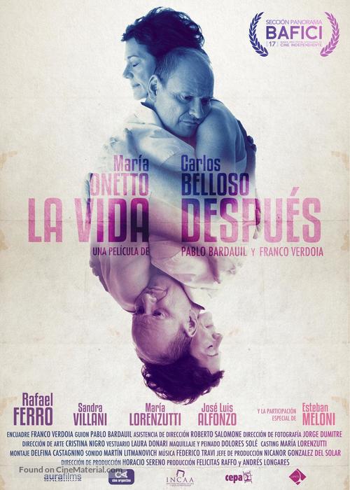 La vida despu&eacute;s - Argentinian Movie Poster