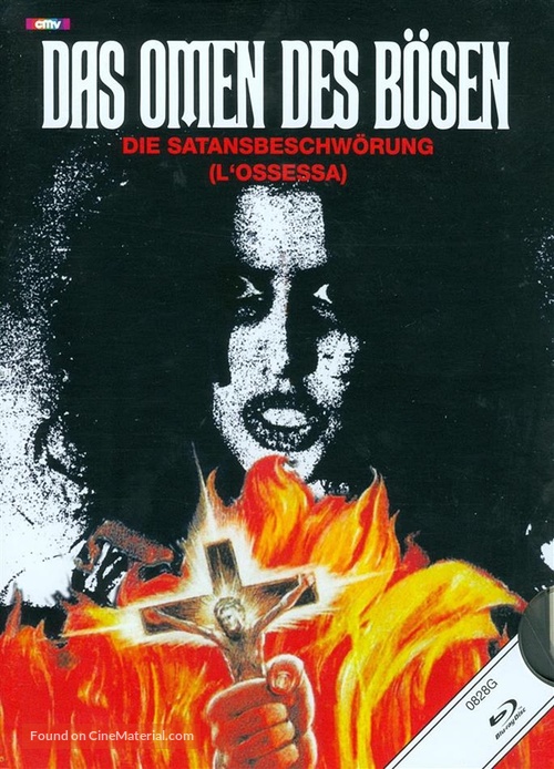 L&#039;ossessa - German Blu-Ray movie cover