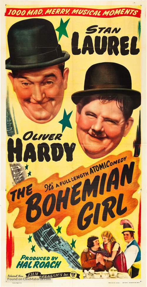 The Bohemian Girl - Movie Poster