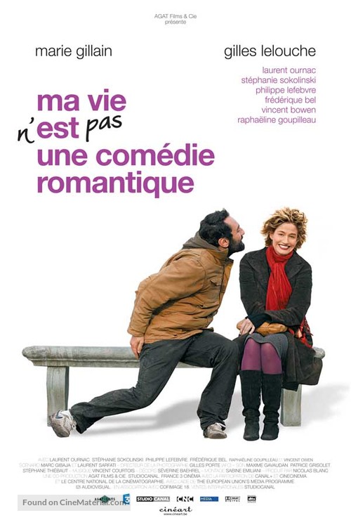 Ma vie n&#039;est pas une com&egrave;die romantique - Belgian poster