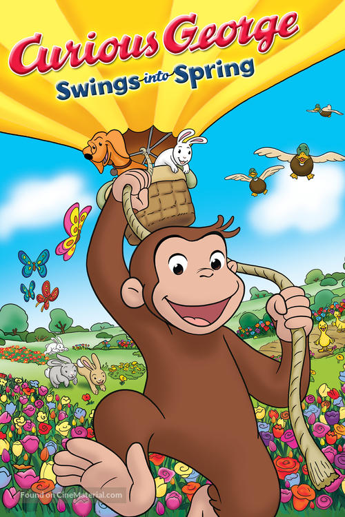 Curious George Swings Into Spring - DVD movie cover