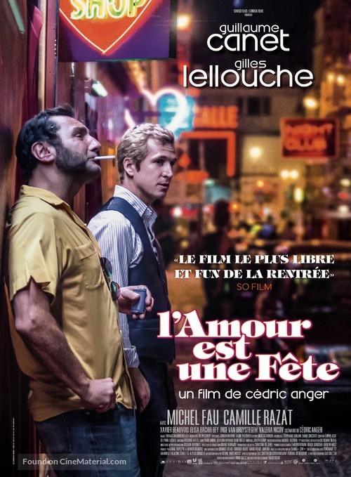 L&#039;amour est une f&ecirc;te - French Movie Poster