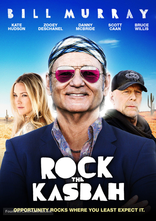 Rock the Kasbah - Canadian DVD movie cover