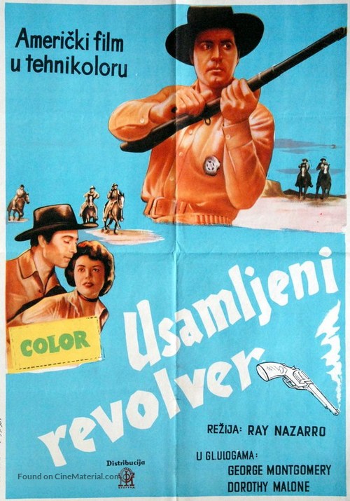 The Lone Gun - Yugoslav Movie Poster