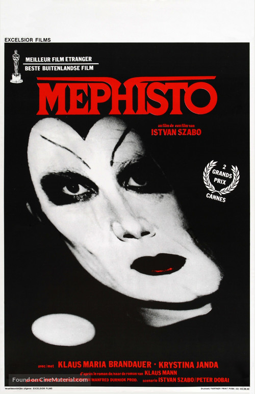 Mephisto - Belgian Movie Poster