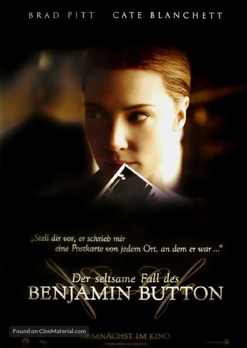 The Curious Case of Benjamin Button - German Movie Poster