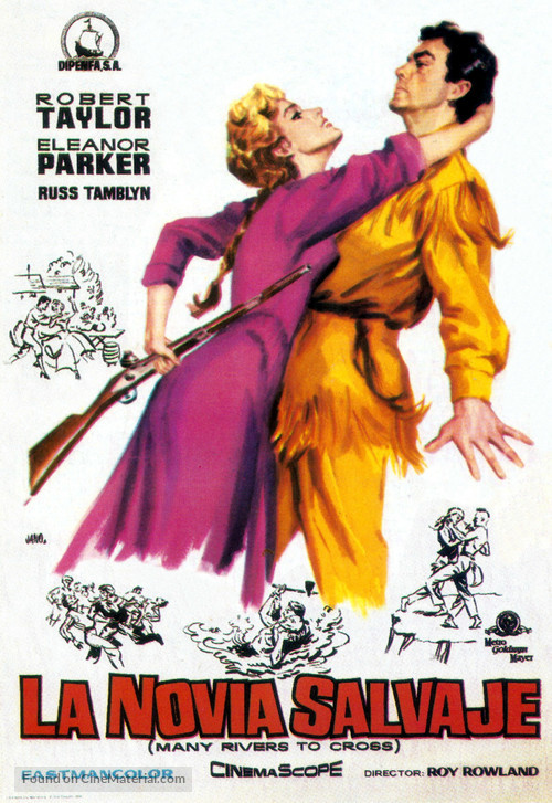 Many Rivers to Cross - Spanish Movie Poster