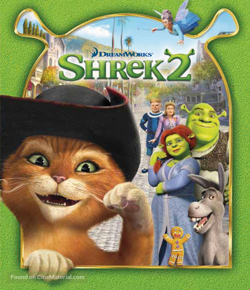 Shrek 2 - Czech Blu-Ray movie cover