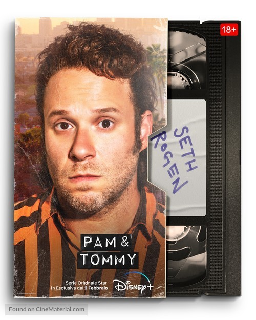 Pam &amp; Tommy - Italian Movie Poster