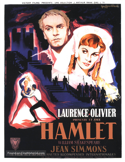 Hamlet - French Movie Poster