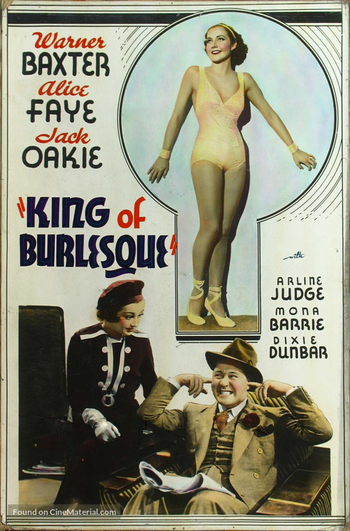 King of Burlesque - Movie Poster