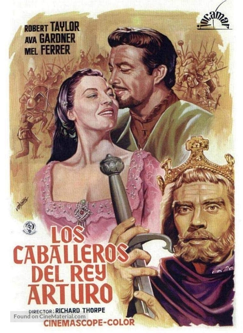 Knights of the Round Table - Spanish Movie Poster