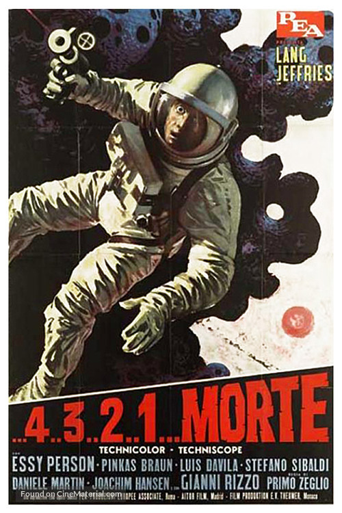 ...4 ...3 ...2 ...1 ...morte - Italian Movie Poster