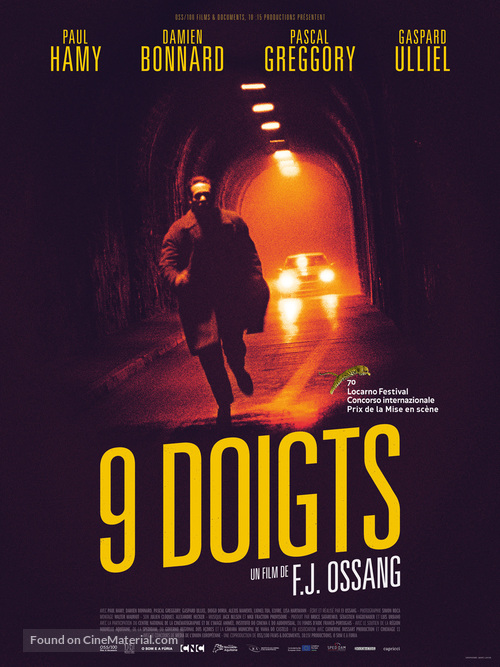 9 doigts - French Movie Poster