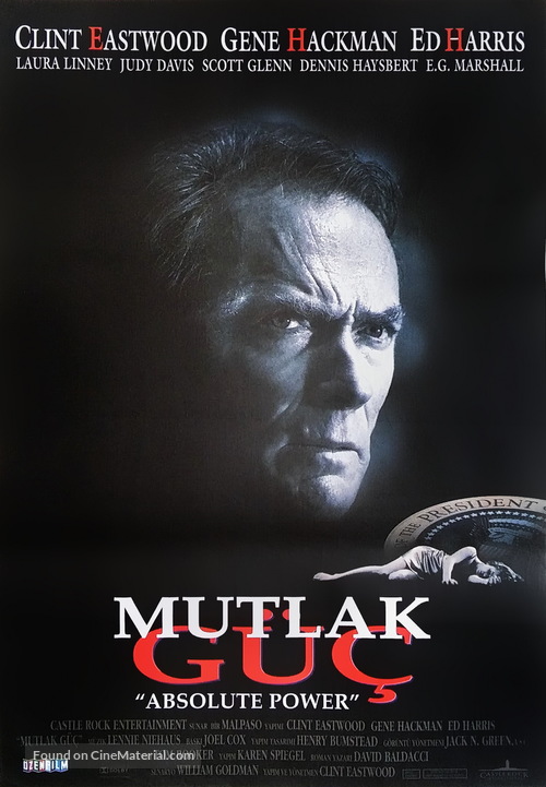 Absolute Power - Turkish Movie Poster