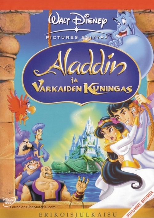 Aladdin And The King Of Thieves - Finnish DVD movie cover