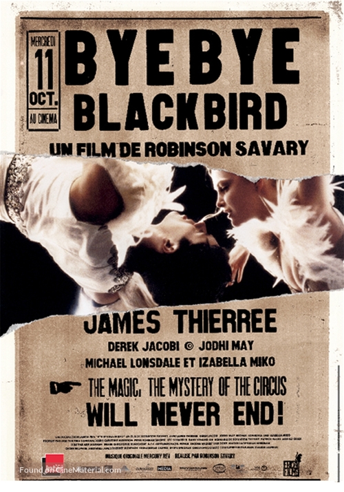 Bye Bye Blackbird - French poster