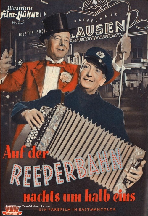 Auf der Reeperbahn nachts um halb eins - German poster