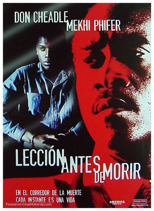 A Lesson Before Dying - Spanish poster