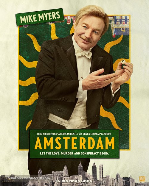 Amsterdam - British Movie Poster