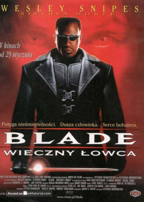 Blade - Polish Movie Poster