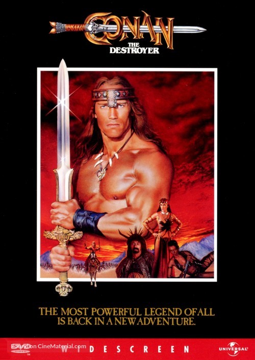 Conan The Destroyer - Movie Cover