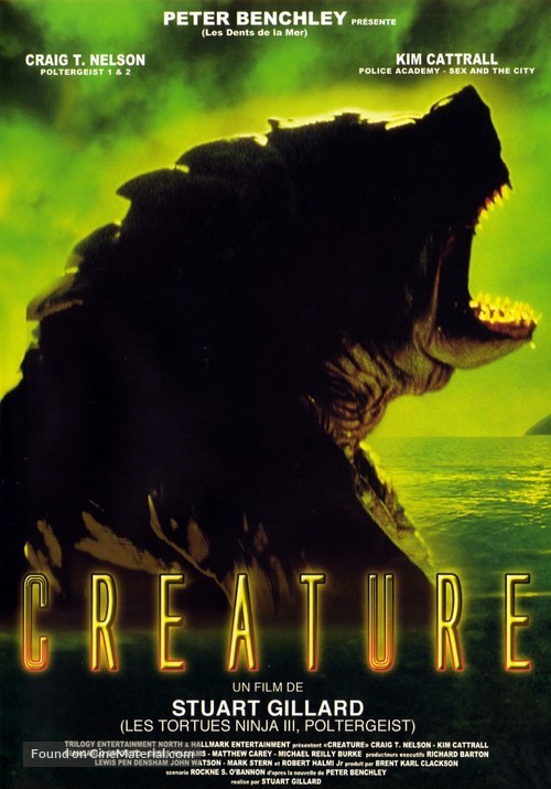 Creature - French DVD movie cover