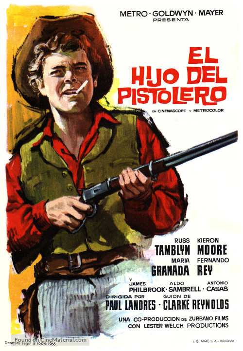 Son of a Gunfighter - Spanish Movie Poster