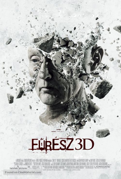 Saw 3D - Hungarian Movie Poster