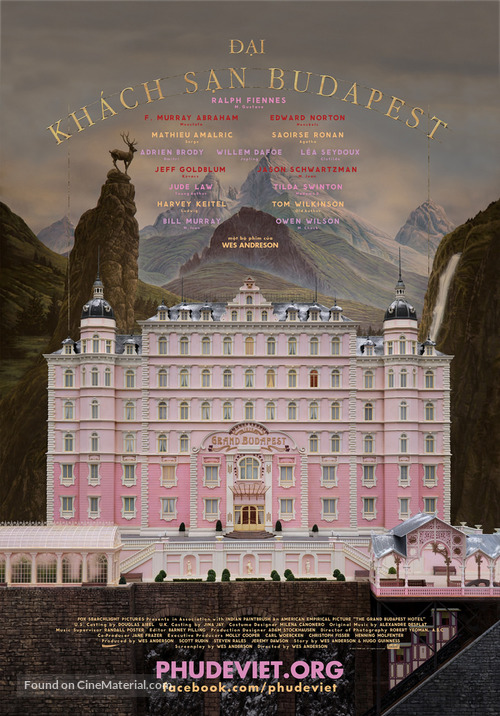 The Grand Budapest Hotel - Vietnamese Movie Poster