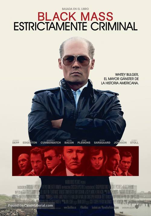 Black Mass - Spanish Movie Poster