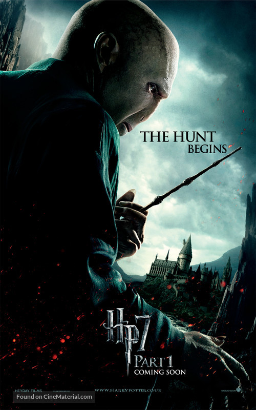 Harry Potter and the Deathly Hallows - Part 1 - British Movie Poster