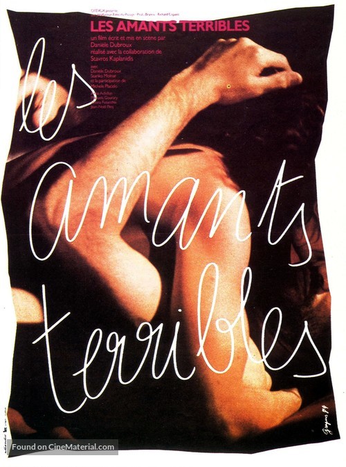 Les amants terribles - French Movie Poster