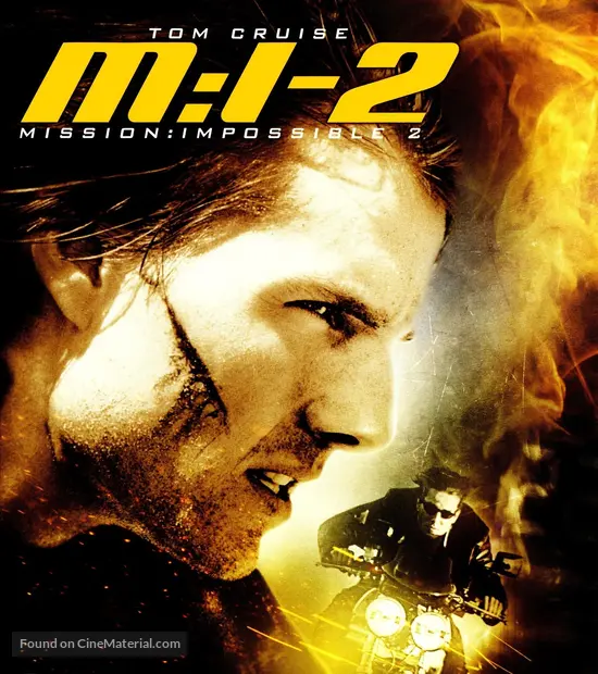 Mission: Impossible II - Blu-Ray movie cover