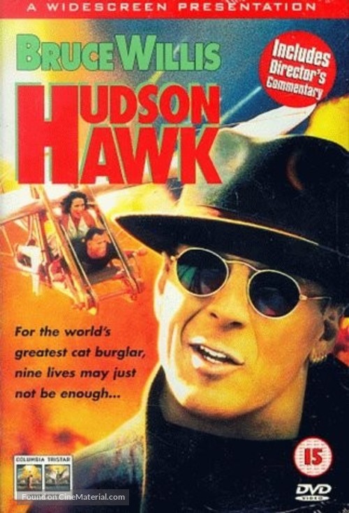 Hudson Hawk - British Movie Cover