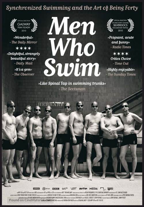 Men Who Swim - British Movie Poster