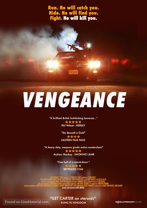 Vengeance - British Movie Poster