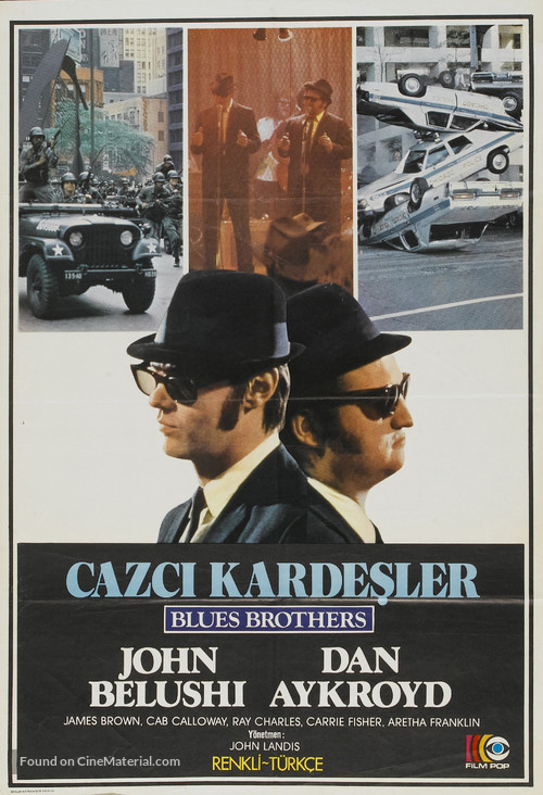 The Blues Brothers - Turkish Movie Poster