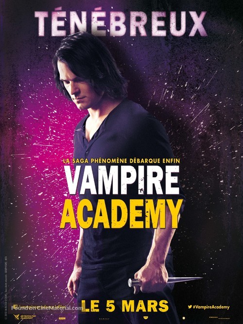 Vampire Academy - French Movie Poster