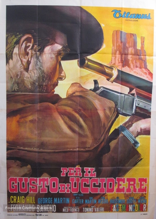 Per il gusto di uccidere - Italian Movie Poster