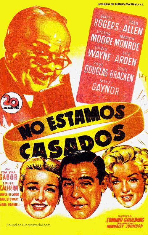 We&#039;re Not Married! - Spanish Movie Poster