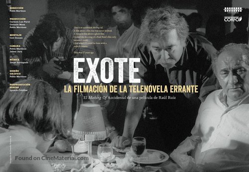 Exote: La filmaci&oacute;n de La telenovela errante - Chilean Movie Poster