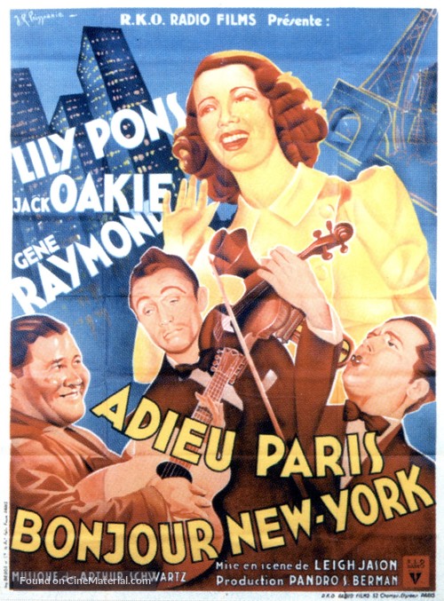 That Girl from Paris - French Movie Poster