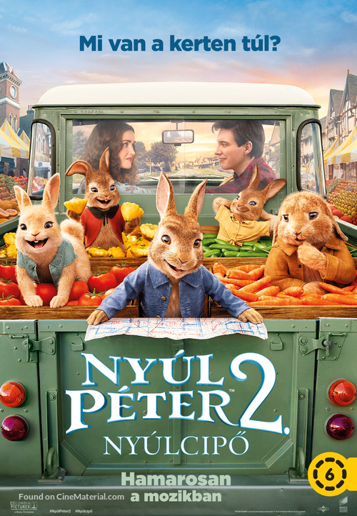 Peter Rabbit 2: The Runaway - Hungarian Movie Poster