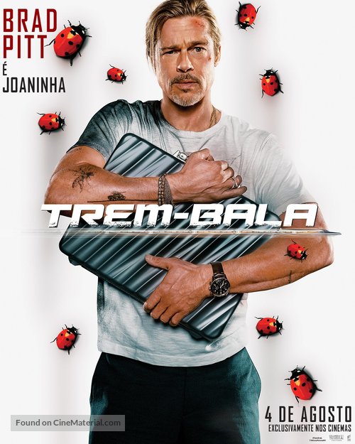 Bullet Train - Brazilian Movie Poster