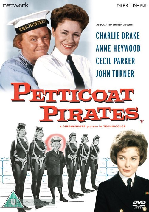 Petticoat Pirates - British DVD movie cover