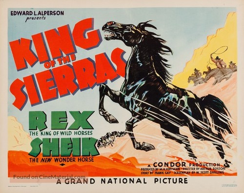 King of the Sierras - Movie Poster