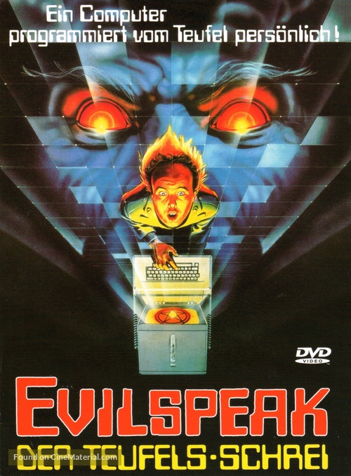 Evilspeak - German DVD movie cover