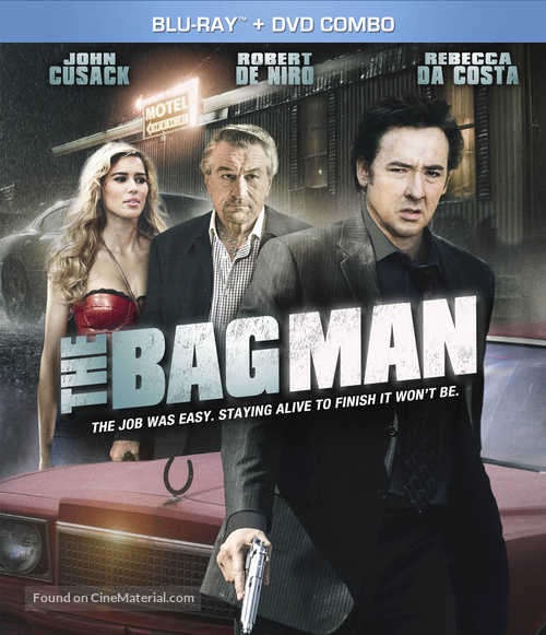 The Bag Man - Canadian Blu-Ray movie cover