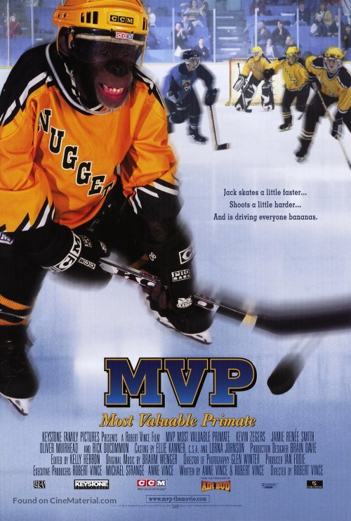 MVP: Most Valuable Primate - Canadian Movie Poster